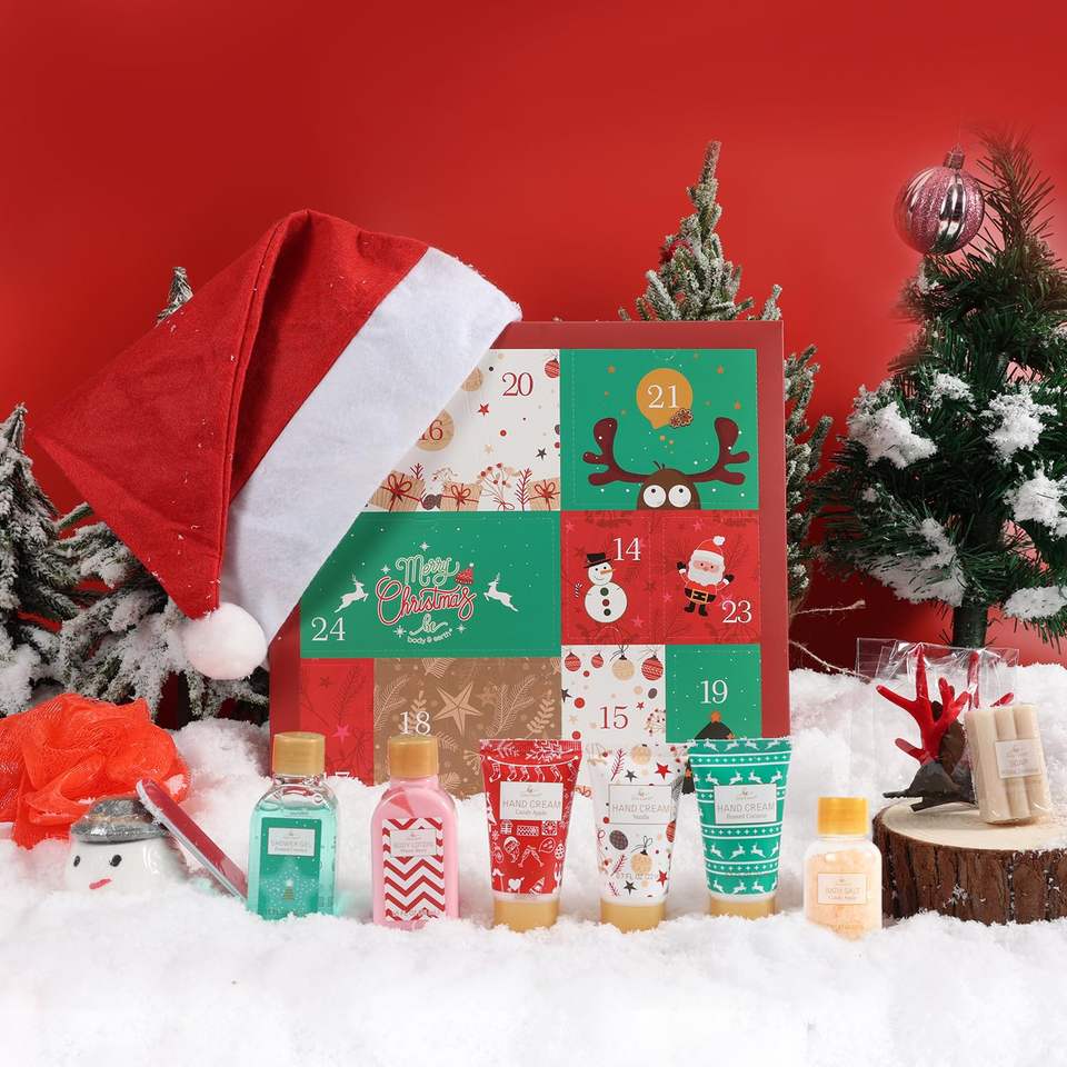 Coffret Spa de Noël - Bombes de Bain Magiques™