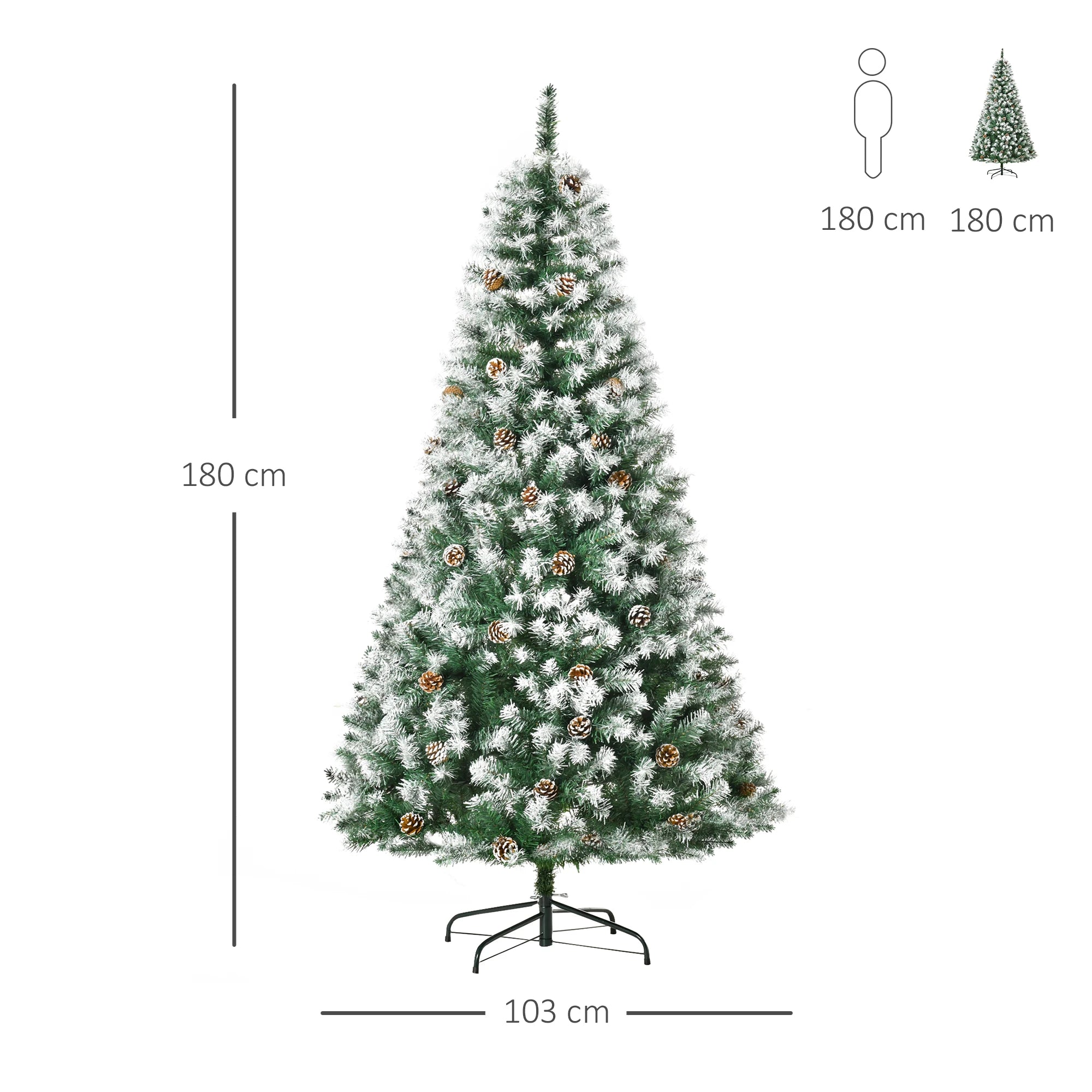 Arbre de Noël Artificiel Enneigé™