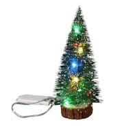 Décoration de mini sapin de Noël LED